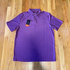 Chase 54 Men's Golf Polo Shirt - Purple